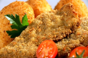 Cutlet pieces and Arancini Platter