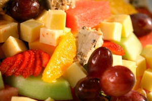 Fresh Fruit and Cheese Platter