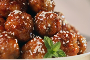 Glazed Chicken Bites