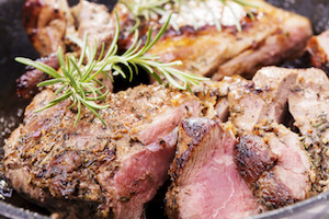 Herb Crusted Leg of Lamb