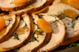 Roast Chicken Roll Platter